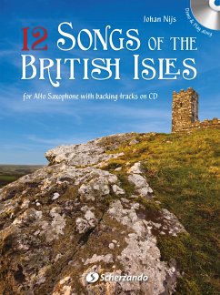 12 Songs of the British Isles (+CD): for alto saxophone
