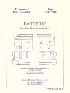 Cover BATTERIE RECUEIL DE PARTITIONS PROGRESSIVES (+MC)