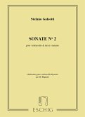 Sonate no.2 pour violoncelle et bc