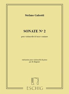 Sonate no.2 pour violoncelle et bc