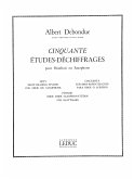 50 études-déchiffrages pour hautbois (saxophone)
