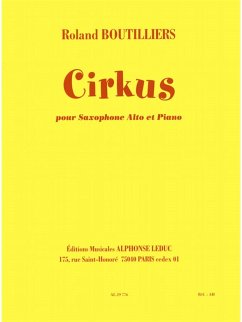 Cover Cirkus pour saxophone alto et piano