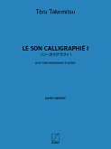 Toru Takemitsu, Le Son Calligraphié I 4-8 String Instruments Stimmen-Set