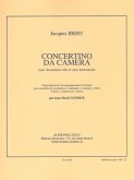 Concertino da camera pour saxophone alto et orchestre pour saxophone alto et ensemble de saophones (11 instruments) partition et parties