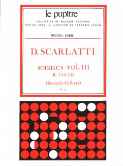 Cover Sonates vol.3 (K104-155) pour clavecin