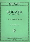 Sonata e minor KV304 for viola and piano Sonata e minor KV304 for viola and piano