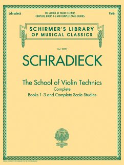 Cover The School of Violin Technics Complete