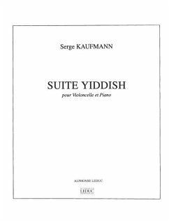 Cover Suite yiddish pour violoncelle et piano