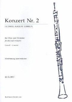 Konzert g-Moll Nr.2 für Oboe und Orchester für Oboe und Klavier