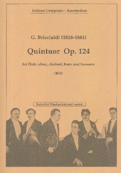 Quintuor op.124 for flute, oboe, clarinet, horn and bassoon score and parts