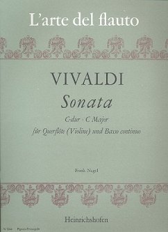 Cover Sonate C-Dur für Flöte und Bc