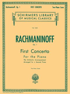 Sergei Rachmaninov, Piano Concerto No. 1 In F Sharp Minor Op.1 Piano, 4 Hands Buch