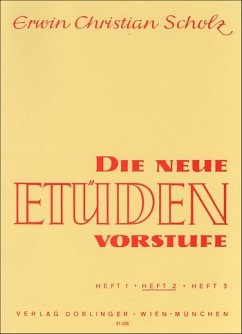 Cover Die neue Etüdenvorstufe Band 2 für Klavier