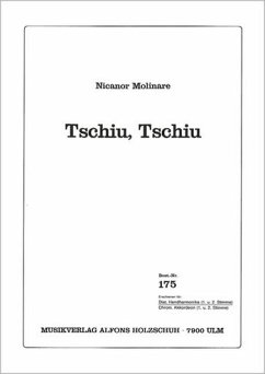 Cover Tschiu Tschiu für 1-2 diatonische Handharmonika Partitur
