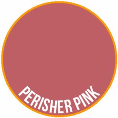 Perisher Pink TWO THIN COATS Wave Two Paint shadow