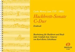 Sonate C-Dur für Hackbrett und Volksharfe (Cembalo)