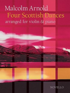 Cover 4 Scottish Dances op.59 for violin and piano
