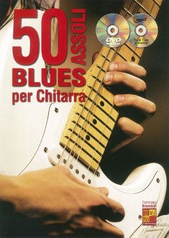 Cover 50 Assoli Blues Per Chitarra Gitarre Buch + CD + CD-ROM