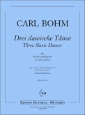 3 slawische Tänze für Violine und Klavier