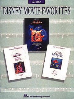 Cover Disney Movie Favorites Instr. Solo Easy Violin