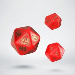 Cover RuneQuest Red & gold Expansion Dice (3)