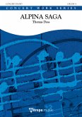 Alpina Saga for concert band score and parts