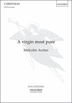 A Virgin most pure for mixed chorus and organ score