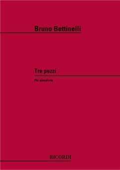 B. Bettinelli 3 Pezzi Piano