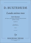 Lauda anima mea für Sopran, 2 Vl, Vc (Vadg) und Bc Partitur und Stimmen