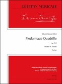 Fledermaus-Quadrille op.363 für Orchester Partitur