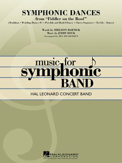 Jerry Bock_Sheldon Harnick, Symphonic Dances Concert Band/Harmonie Partitur + Stimmen