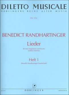 Cover LIEDER BAND 1 FUER MITTLERE SINGSTIMME UND KLAVIER