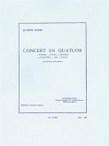 Concerto en Quatuor pour 4 saxophones (SATBar)partition et parties