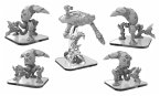 Reapers & Harvester  Monsterpocalypse Martian Menace Units (metal/resin)