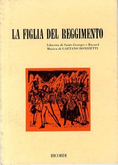 Cover G. Donizetti La Figlia Del Reggimento Libretti (Opere)
