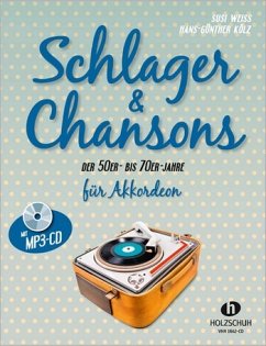 Cover Schlager und Chansons der 50er- bis 70er-Jahre (+mp3-CD): für Akkordeon (mit Texten und Akkorden)
