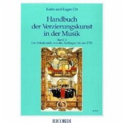 Cover Handbuch der Verzierungskunst in der Musik
