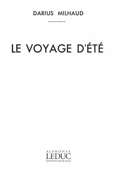 MILHAUD VOYAGE D'ETE VOIX MOYENNE ET PIANO