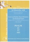 Psalmbewerkingen in Klassieke Stijl 1 Psalmbewerkingen in Klassieke Stijl 1