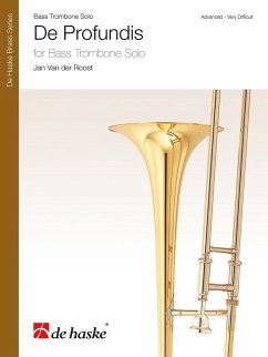 Cover Jan Van der Roost De Profundis Bass Trombone Solo Buch