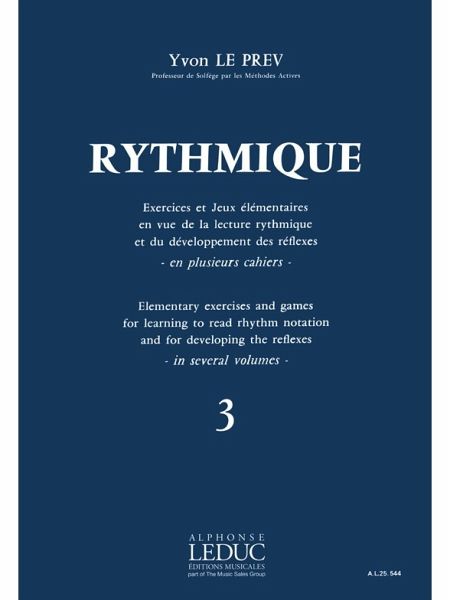 LE PREV RYTHMIQUE VOLUME 3 LE PREV RYTHMIQUE VOLUME 3