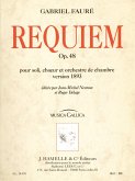 Requiem op.48 version de 1893 pour soli, choeur et orchestre de chambre