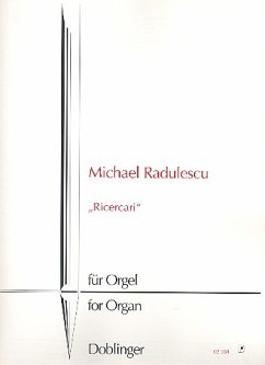 Cover Ricercari für Orgel