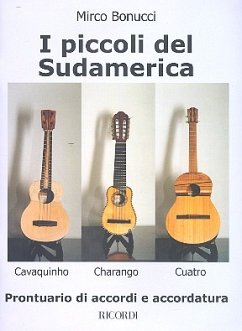 Cover I piccoli del Sudamerica cavaquinho, charango, cuatro