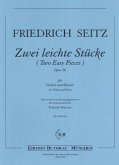 2 leichte Stücke op.26 für Violine und Klavier