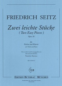 2 leichte Stücke op.26 für Violine und Klavier