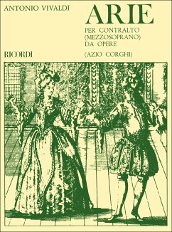 Cover Arie da opere per contralto (mezzosoprano) e pianoforte corghi, azio, ed.