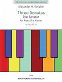 3 Sonatas for piano