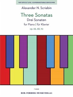 Cover 3 Sonatas for piano