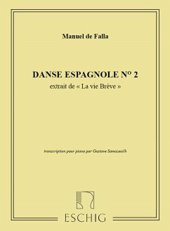 Danse espagnol no. 2 extrait de la vie breve pour piano